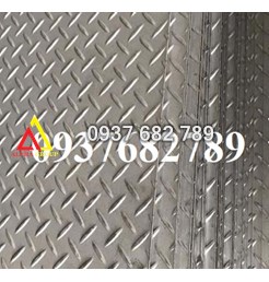 Thép tấm gân 5mm/5ly/5li (thép tấm gân mạ kẽm, thép gân đen, tấm gân không gỉ)